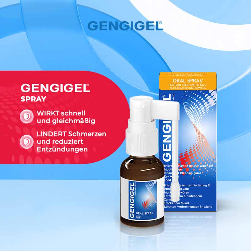 GENGIGEL ORAL SPRAY 20 ml Spray