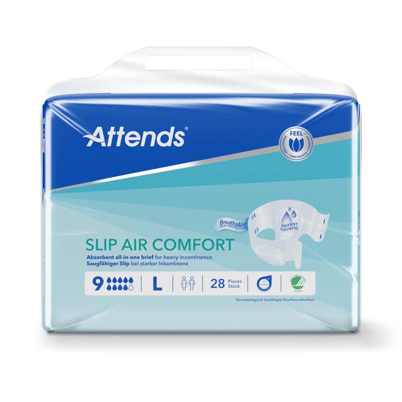 Attends SLIP AIR COMFORT 9 L 28 St