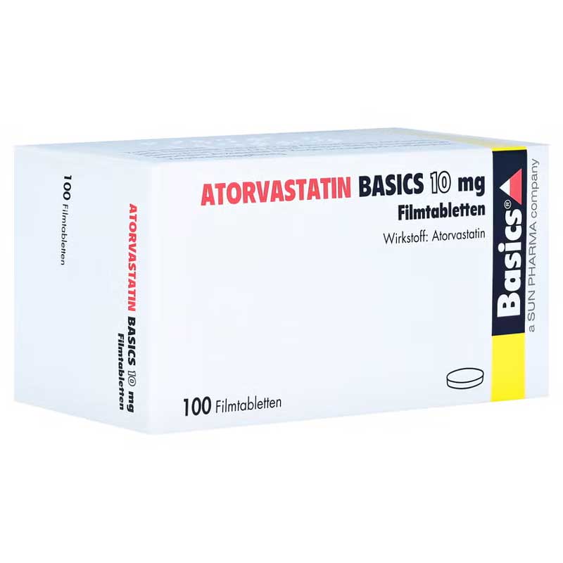 ATORVASTATIN BASICS 10mg 100 St Filmtabletten