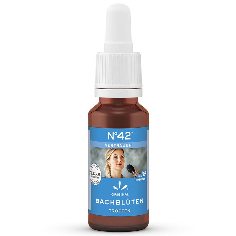 № 42 VERTRAUEN BACHBLÜTEN TROPFEN 20 ml Tropfen zum Einnehmen