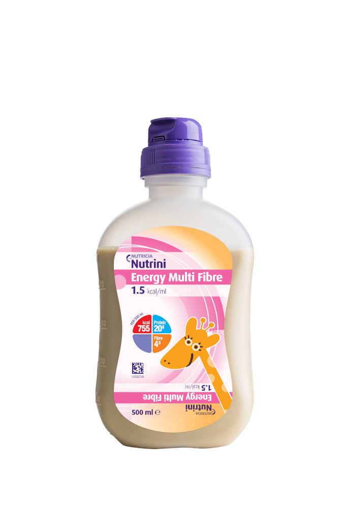 NUTRINI Energy MultiFibre SmartPack 500ml 500 ml Flüssigkeit