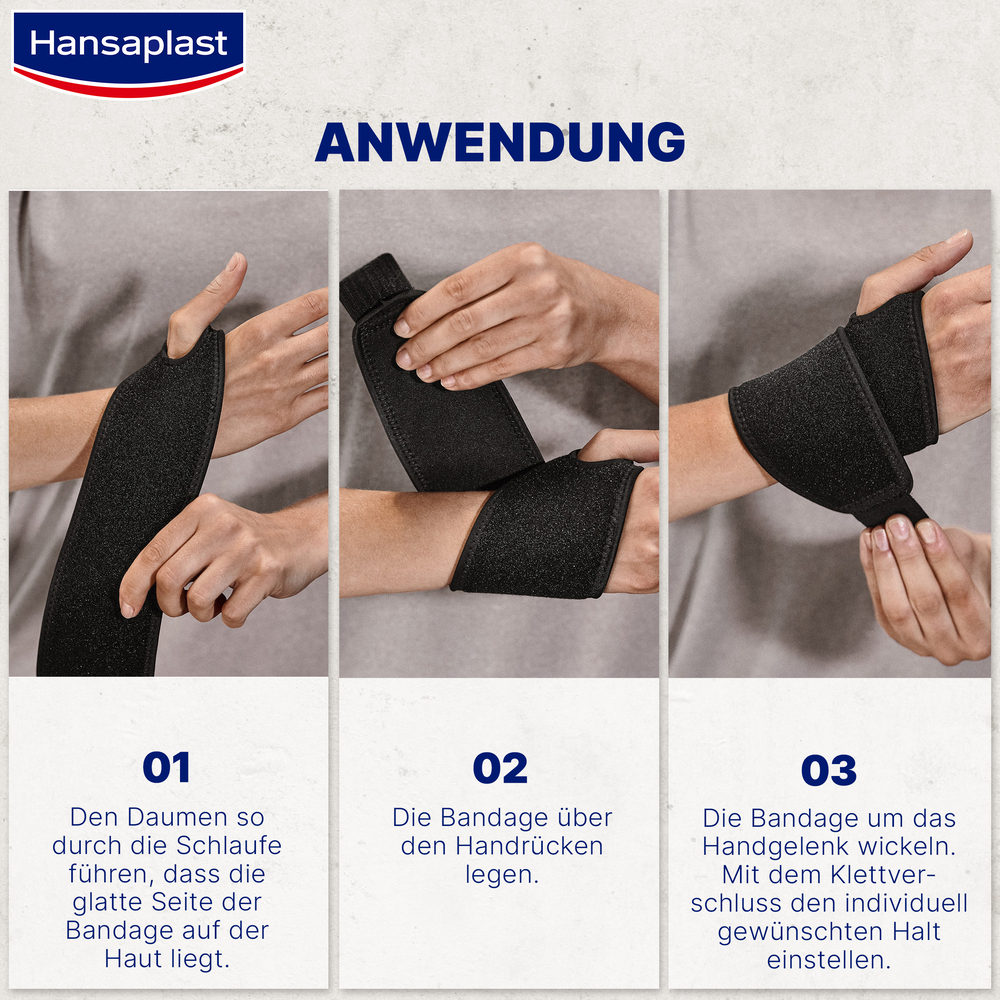 Hansaplast PROTECTIVE HANDGELENK-BANDAGE 1 St Bandage