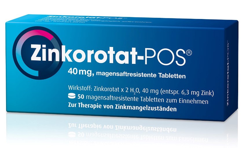 Zinkorotat-POS 50 St Tabletten magensaftresistent