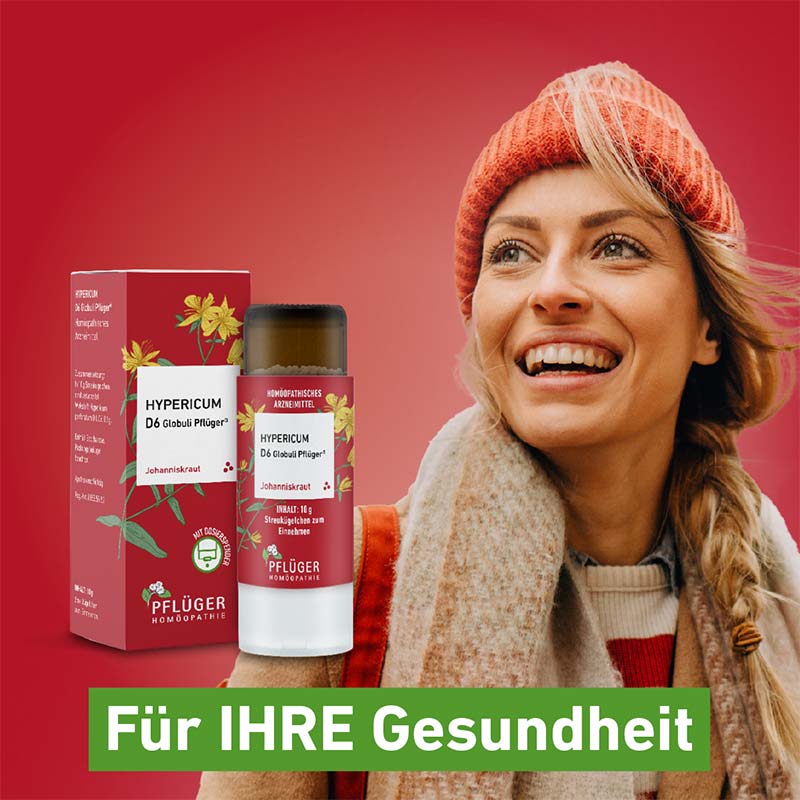 Hypericum D12 Globuli Pflüger 10 g Globuli
