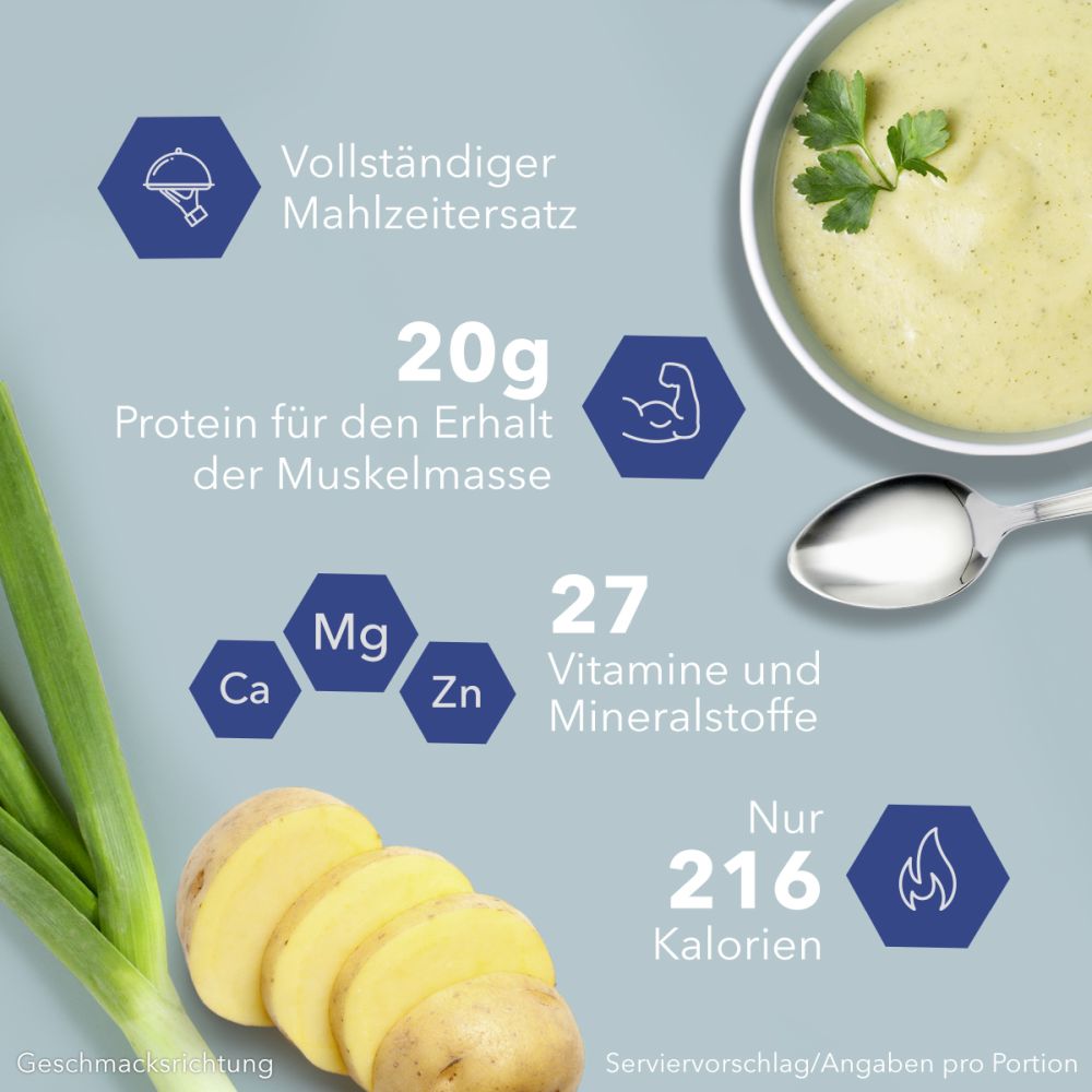OPTIFAST Suppe Kartoffel-Lauch Geschmack 8X55 g Pulver