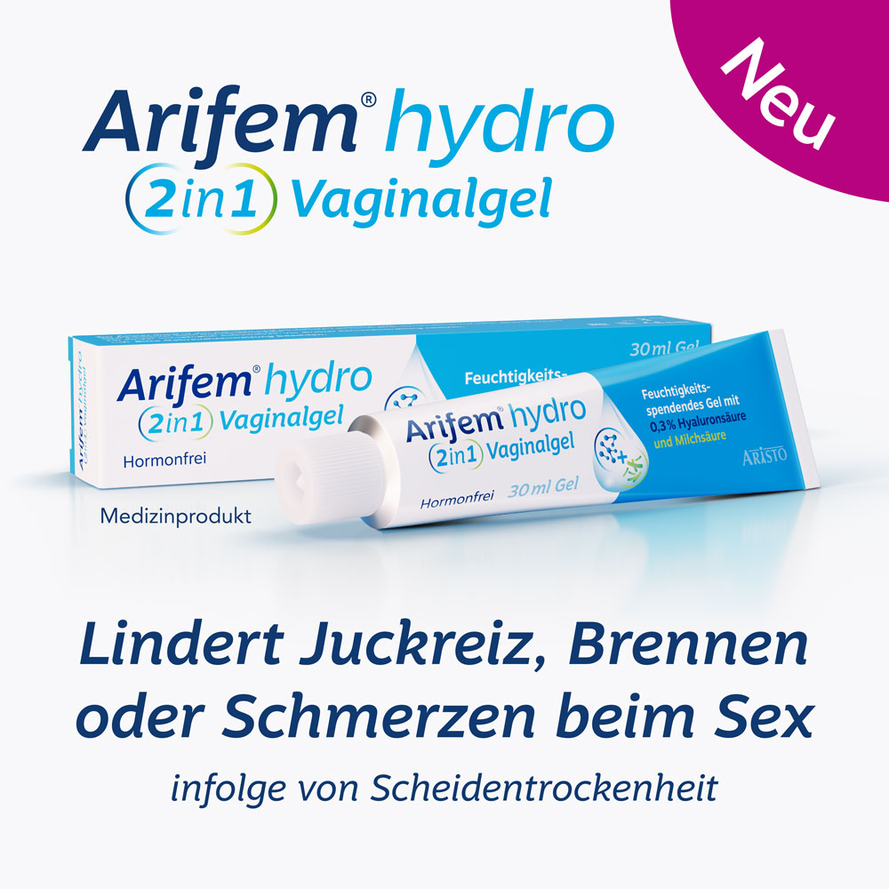 Arifem hydro 2in1 Vaginalgel 30 ml Vaginalgel