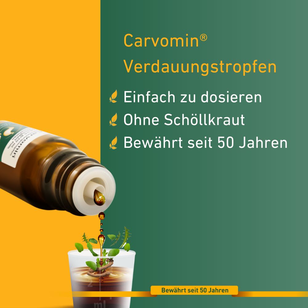 Carvomin Verdauungstropfen 20 ml Flüssigkeit zum Einnehmen