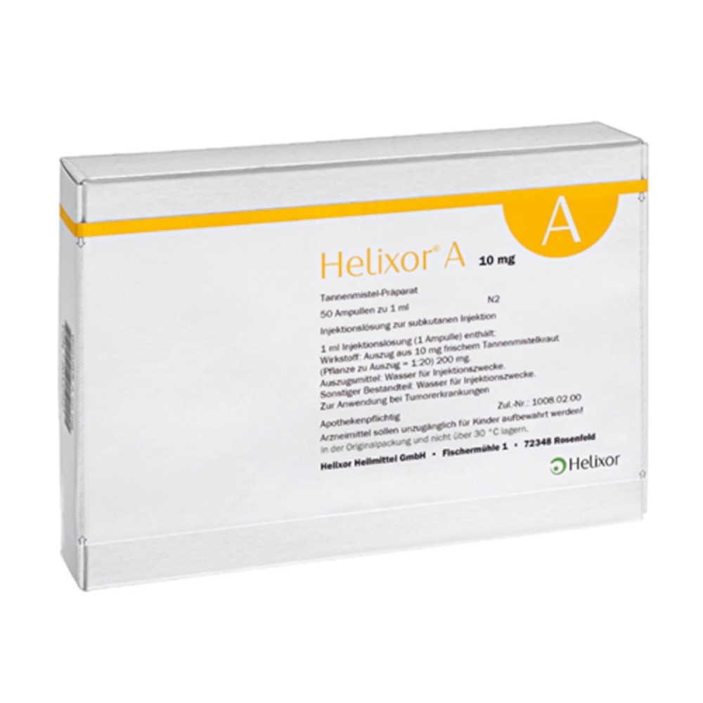 HELIXOR A Ampullen 10 mg 50 St Ampullen