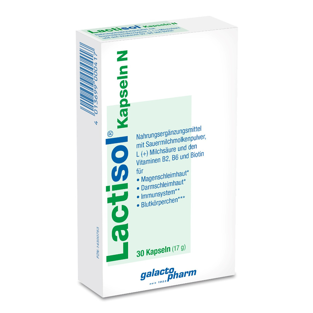 Lactisol Kapseln N 30 St Kapseln
