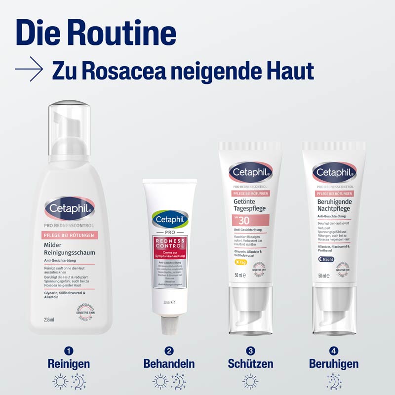 Cetaphil PRO REDNESS CONTROL Milder Reinigungsschaum 236 ml Schaum