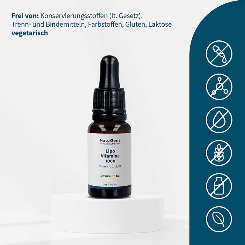 NatuGena LipoVitamine 1000 15 ml Öl