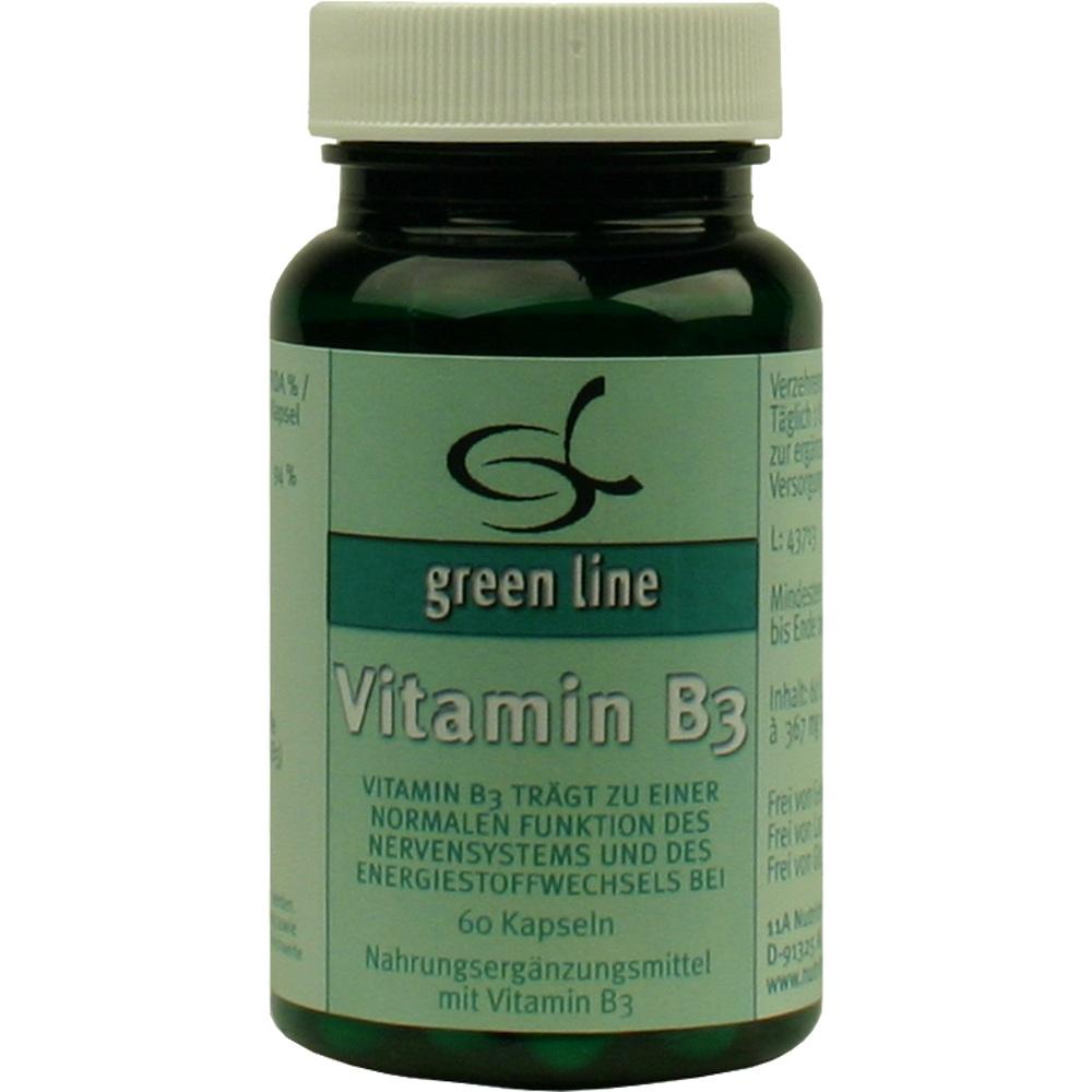 green line Vitamin B3 60 St Kapseln