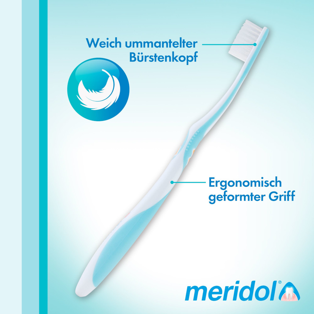 meridol Zahnbürste SANFT DUO-PACK 2 St Zahnbürste
