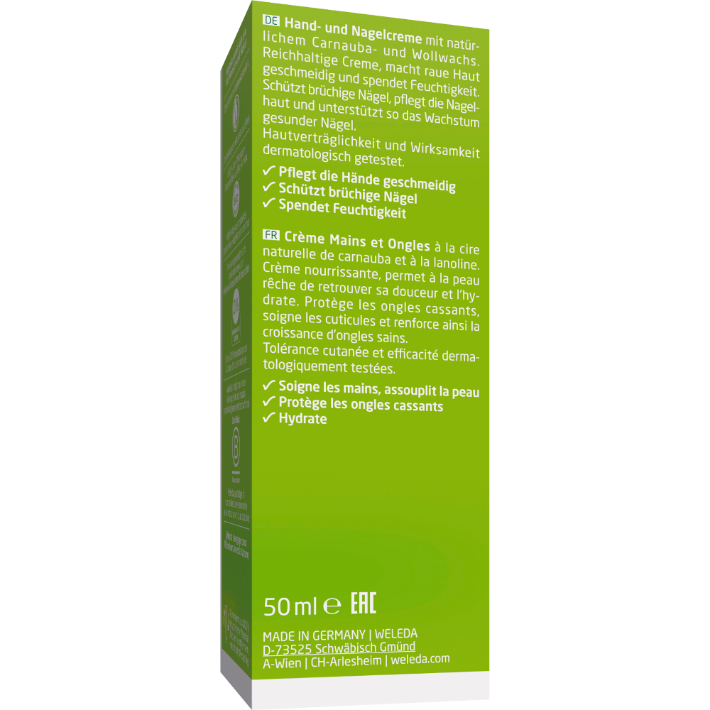 Weleda Hand- u. Nagelcreme Citrus 50 ml Creme