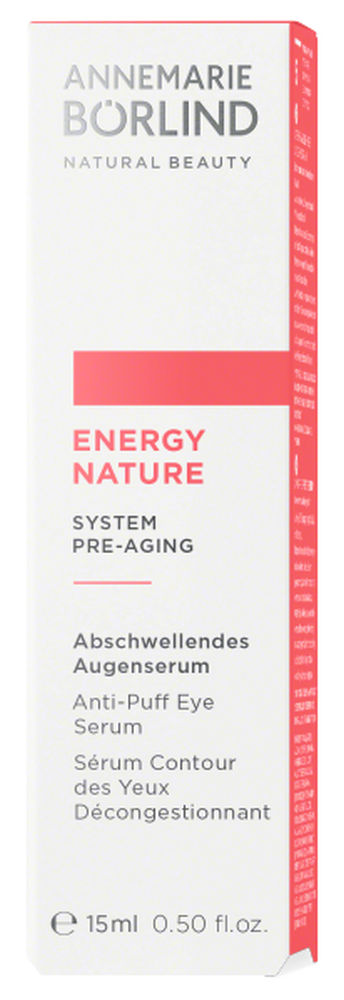 ANNEMARIE BÖRLIND ENERGY NATURE Abschwellendes Augenserum 15 ml