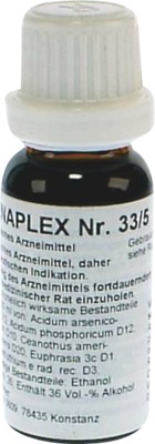 REGENAPLEX Nr.33/5 Tropfen 15 ml Tropfen zum Einnehmen