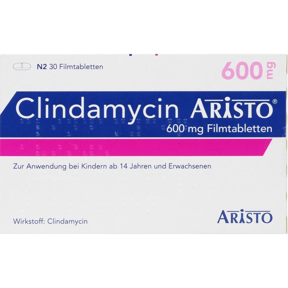 Clindamycin Aristo 600mg 30 St Filmtabletten