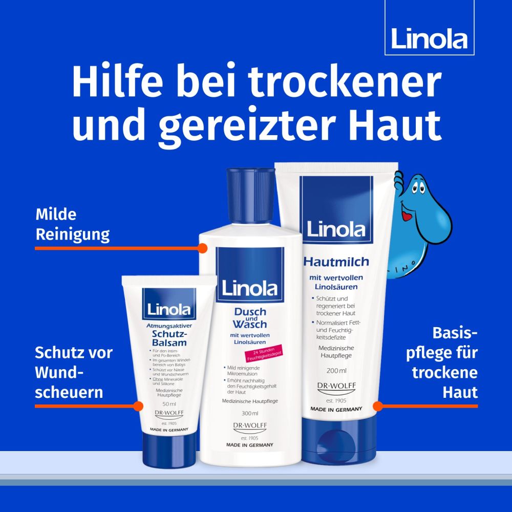Linola Atmungsaktiver Schutz-Balsam 50 ml Balsam
