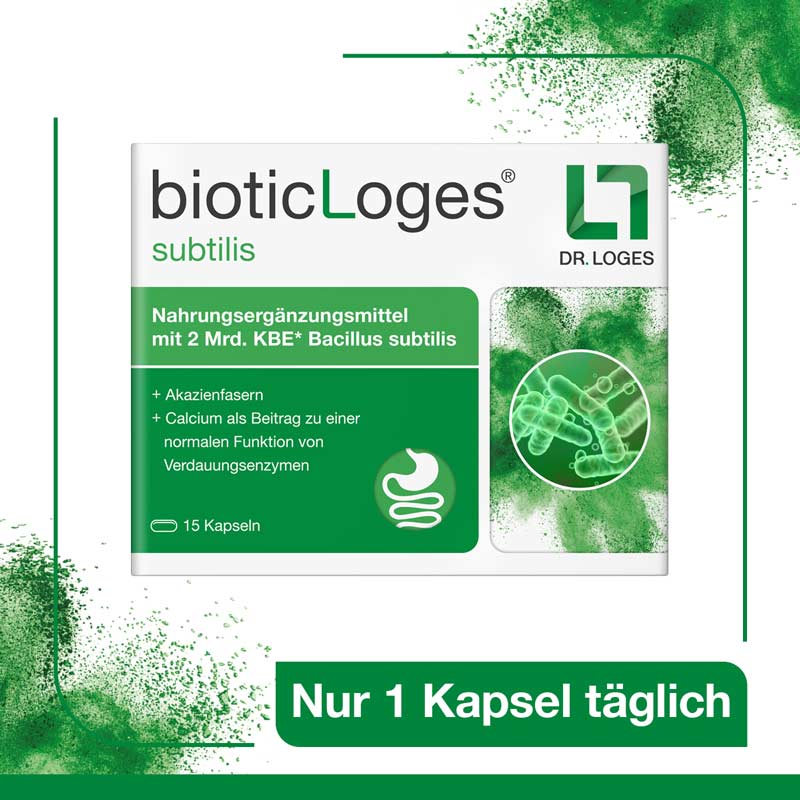 bioticLoges subtilis 15 St Kapseln