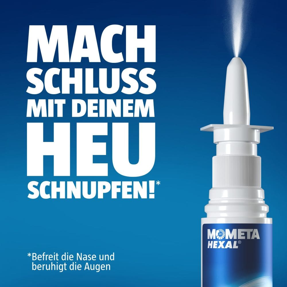 MometaHEXAL - Das blaue Allergiespray gegen Heuschnupfen 10 g Nasenspray