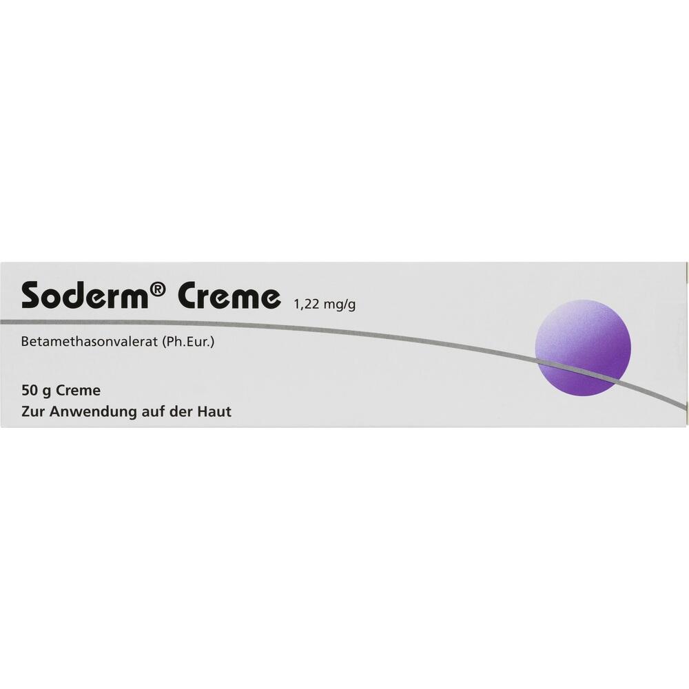 Soderm Creme 1,22 mg/g 50 g Creme