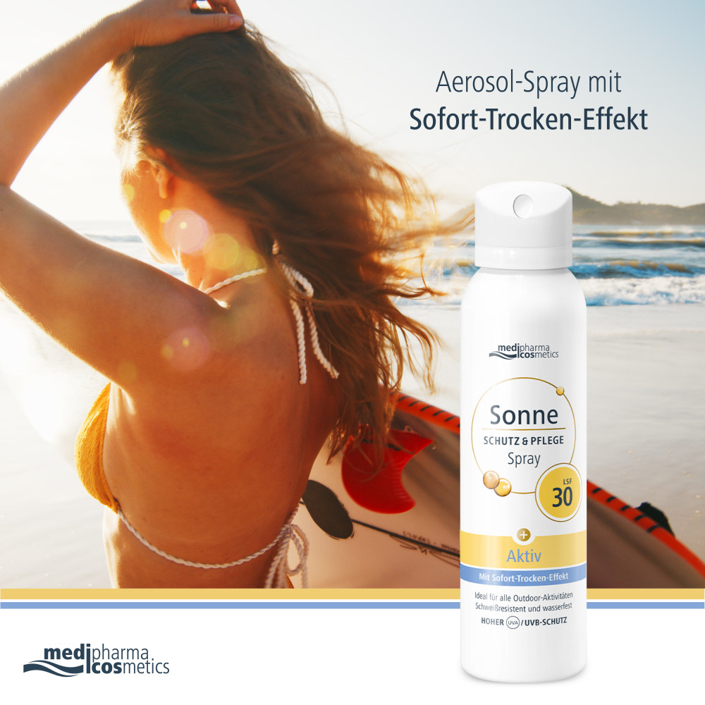 Sonnenspray SCHUTZ & PFLEGE Aktiv LSF 30 150 ml Spray