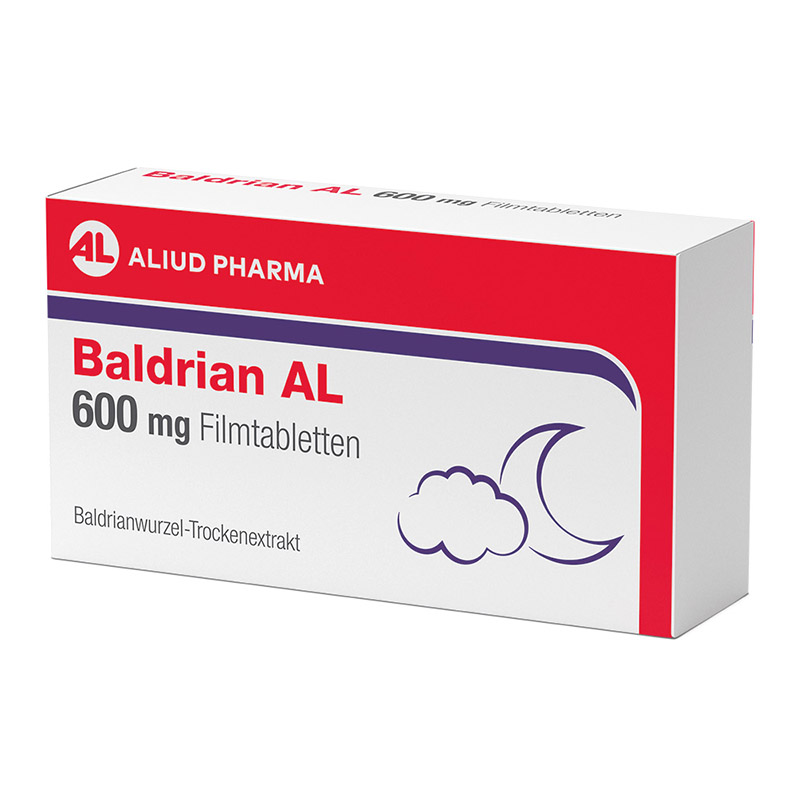 Baldrian AL 600 mg bei leichter Nervosität und Schlafstörungen