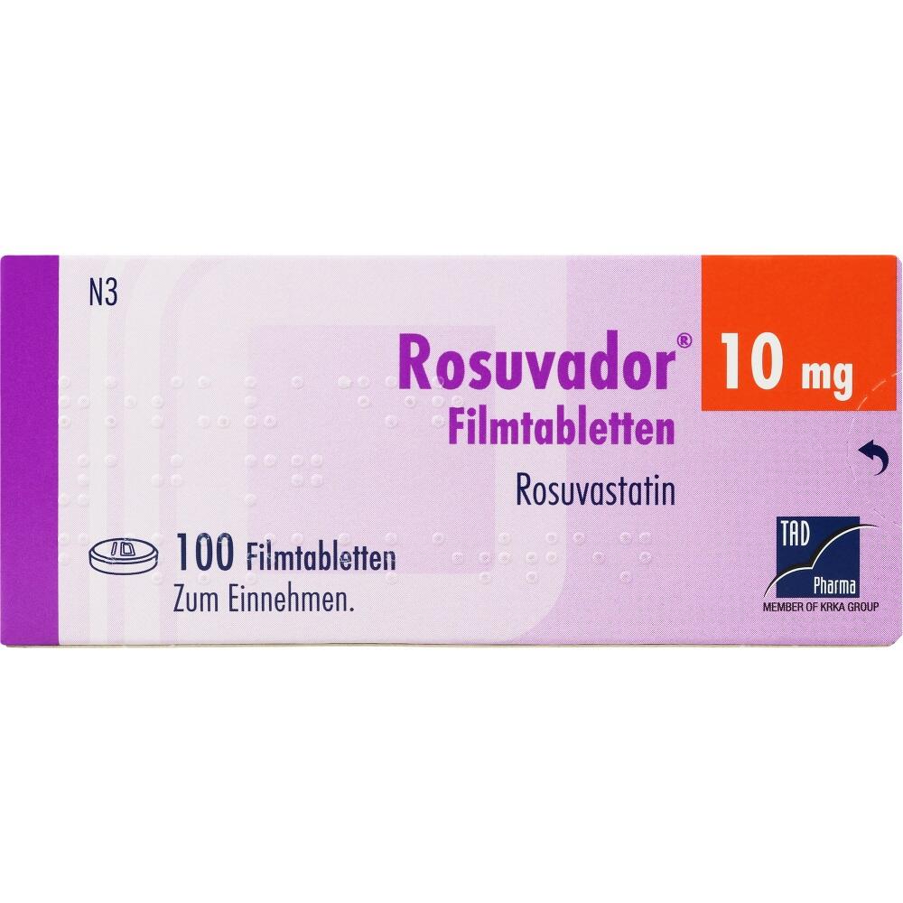 ROSUVADOR 10 mg Filmtabletten 100 St Filmtabletten