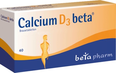Calcium D3 beta 40 St Brausetabletten