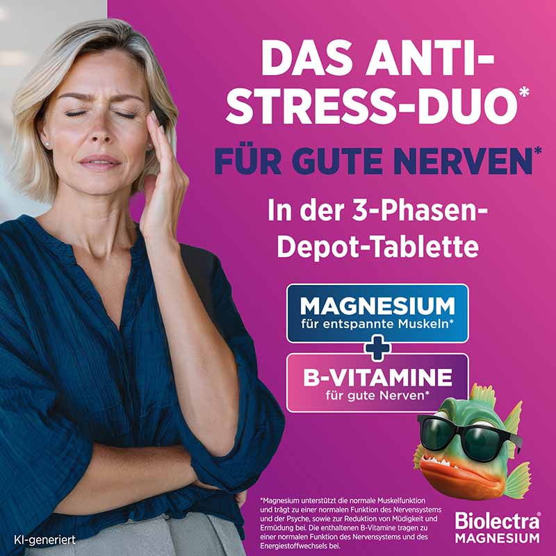 Biolectra MAGNESIUM 400 mg ultra 3-Phasen-Depot  30 St Tabletten