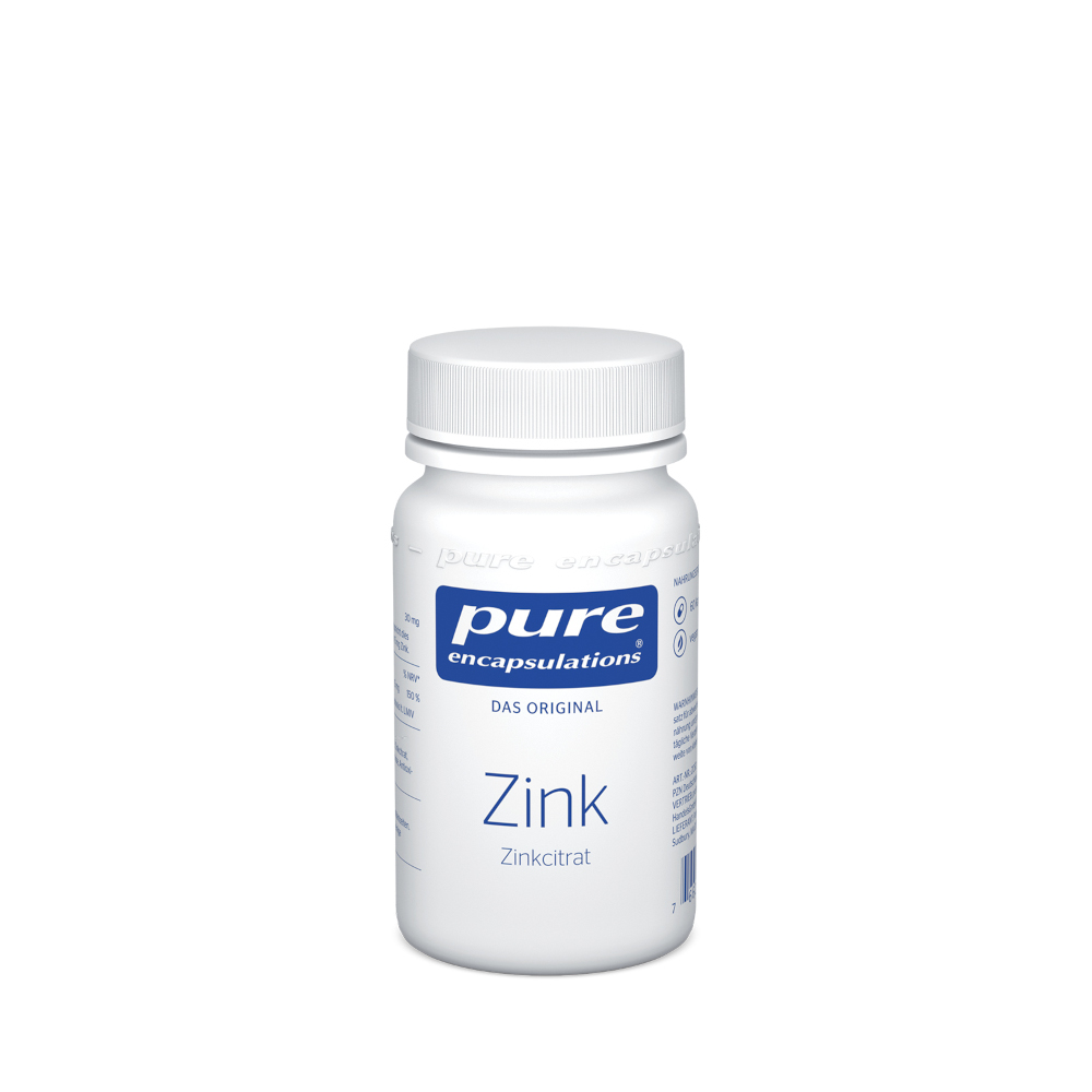 pure encapsulations Zink Zinkcitrat  60 St Kapseln