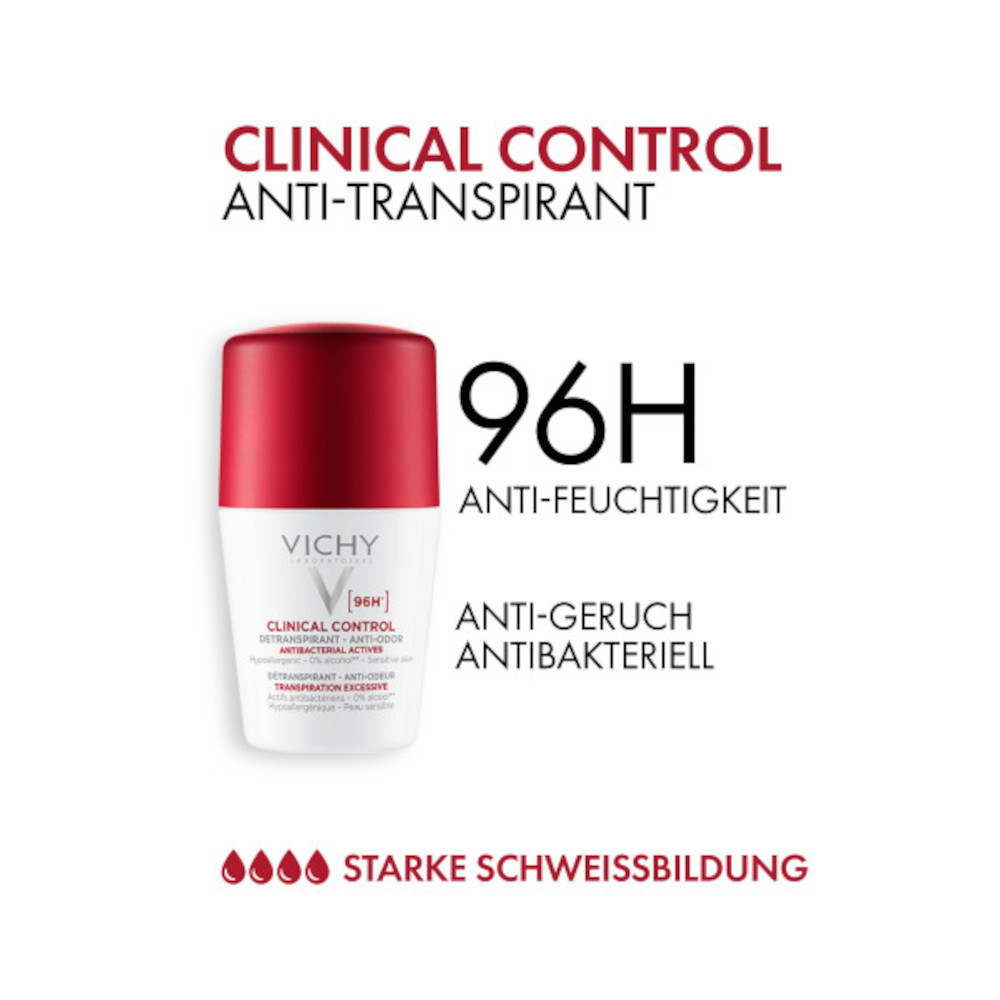 Vichy Deo Antitranspirant 96H  50 ml Creme