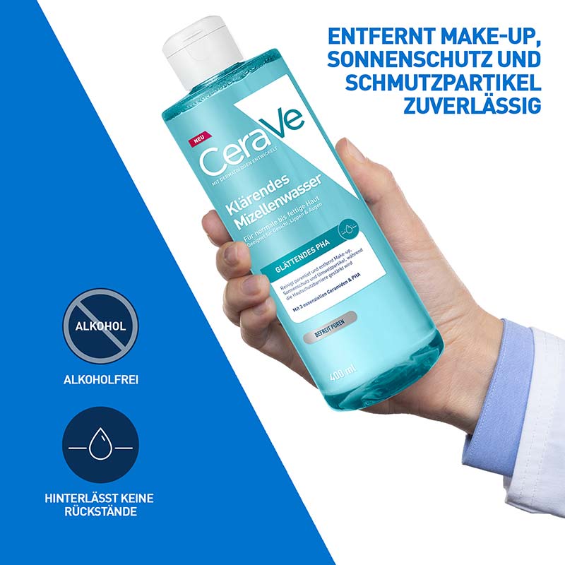 CeraVe Klärendes Mizellenwasser 400 ml Flüssigkeit
