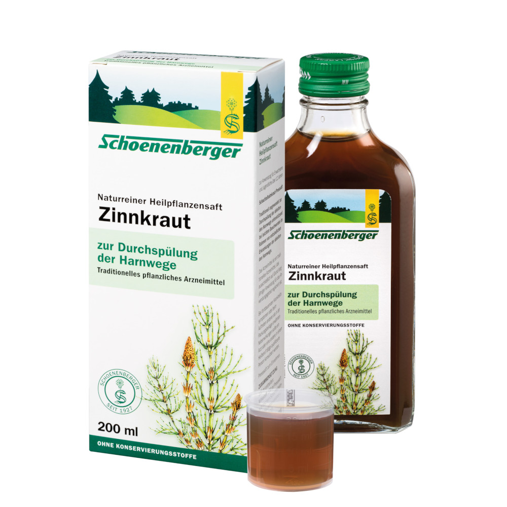 Schoenenberger Naturreiner Heilpflanzensaft Zinnkraut 200 ml Saft