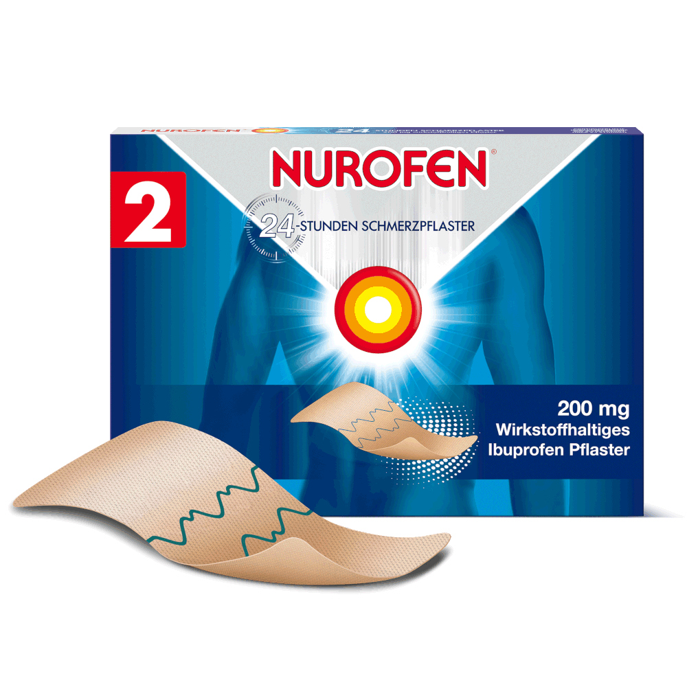NUROFEN 24-STUNDEN SCHMERZPFLASTER 2 St Pflaster