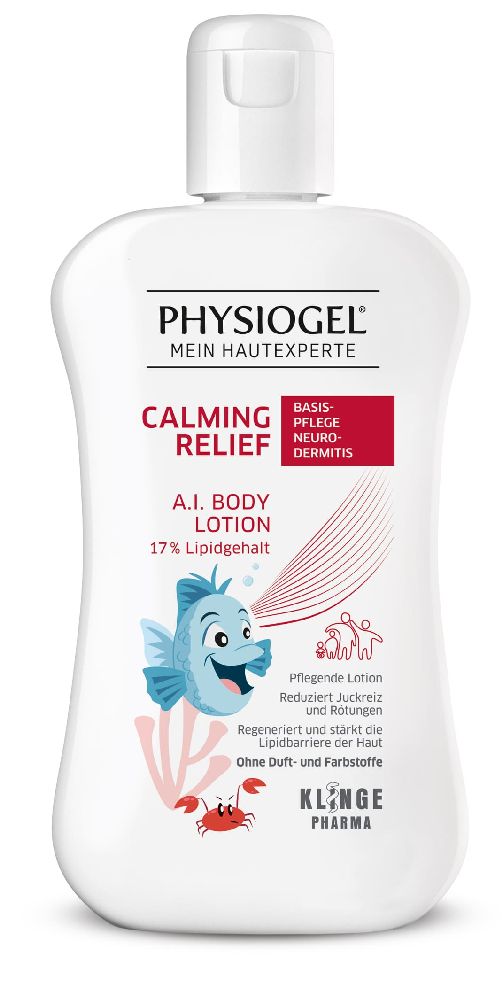 PHYSIOGEL CALMING RELIEF A.I. Kids Bodylotion: Basispflege bei Neurodermitis 200 ml Lotion
