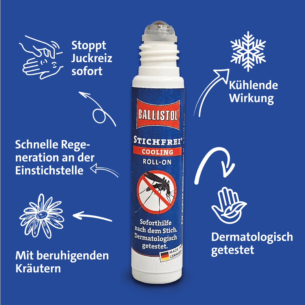 BALLISTOL STICHFREI COOLING ROLL-ON 10 ml