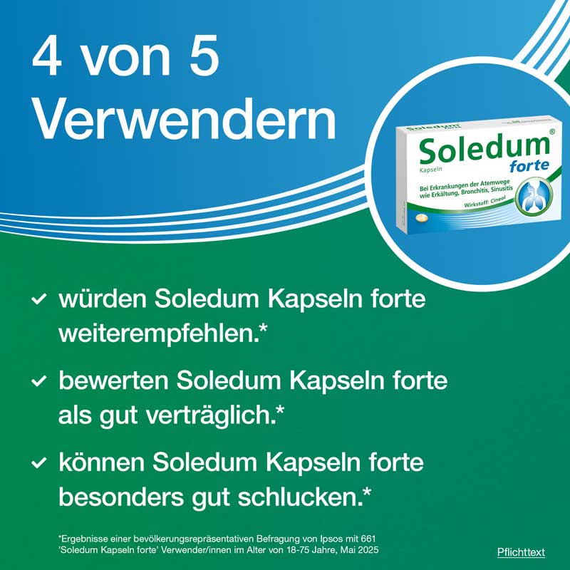 Soledum forte 100 St Kapseln magensaftresistent