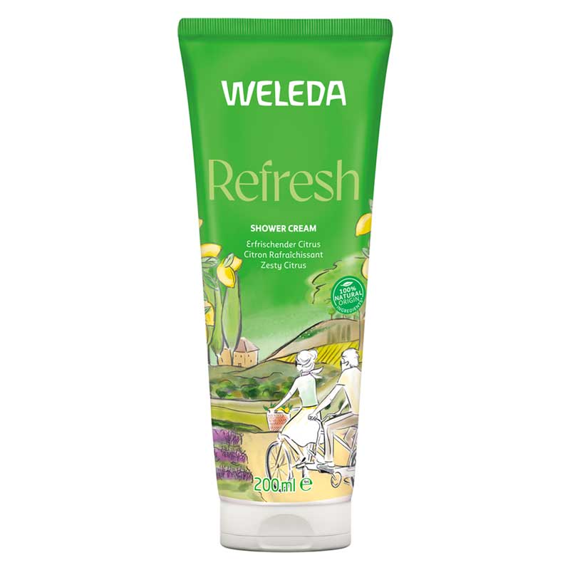 Weleda Refresh Shower Cream Citrus 200 ml Duschgel
