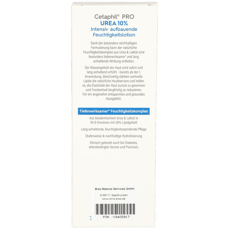 Cetaphil PRO UREA 10% Feuchtigkeitslotion  200 ml Lotion