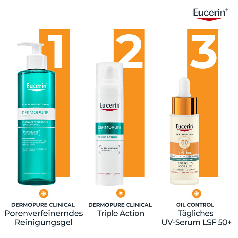 Eucerin SUN PROTECTION OIL CONTROL LSF50+  30 ml Konzentrat