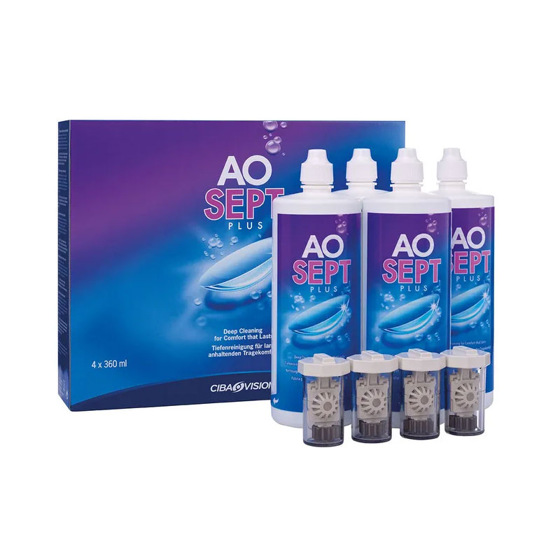 AOSEPT PLUS 4X360 ml Lösung