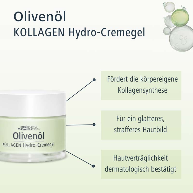 Olivenöl KOLLAGEN Hydro-Cremegel 50 ml Creme