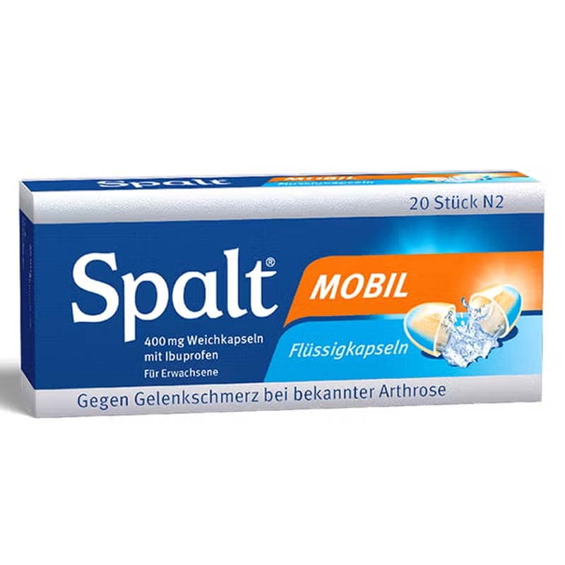 Spalt Mobil 400mg Weichkapseln 20 St Weichkapseln