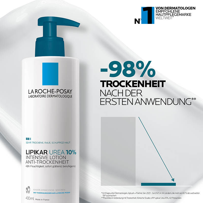 LA ROCHE-POSAY LIPIKAR UREA 10% INTENSIVE LOTION 400 ml Milch