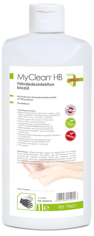 MaiMed MyClean HB Händedesinfektion 1 l Lösung