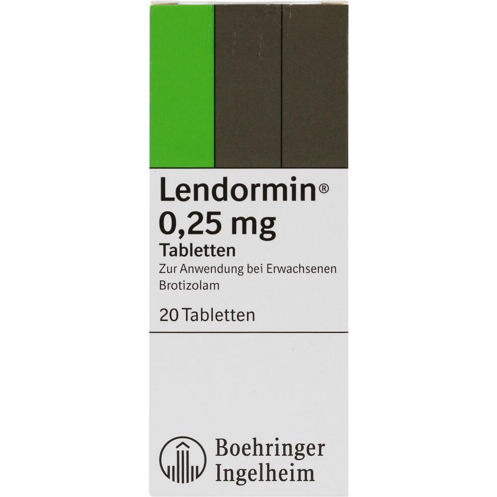 Lendormin 0,25mg 20 St Tabletten