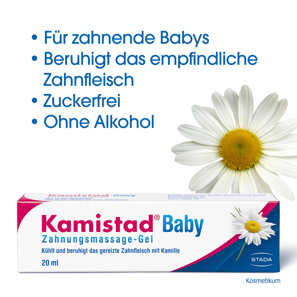 Kamistad Baby Zahnungsmassage-Gel 20 ml Gel