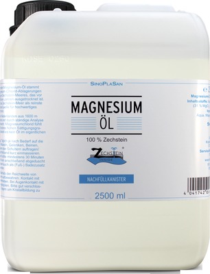 MAGNESIUMÖL 100% Zechstein 2500 ml Flüssigkeit