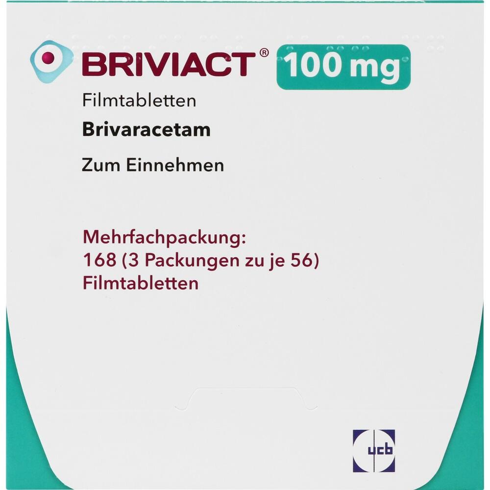 BRIVIACT 100 mg Filmtabletten 168 St Filmtabletten
